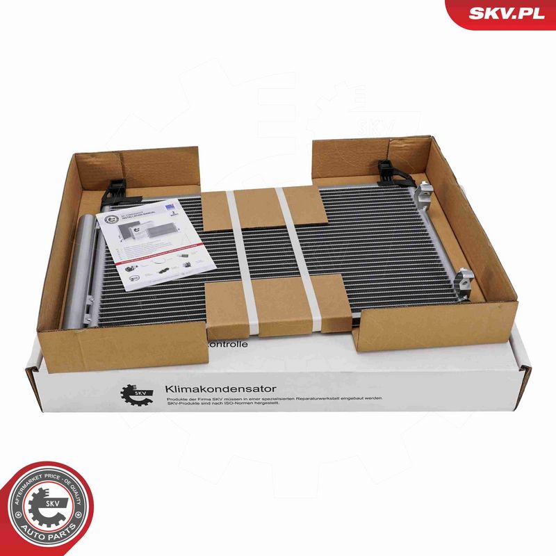 ESEN SKV 86SKV477 Condenser, air conditioning
