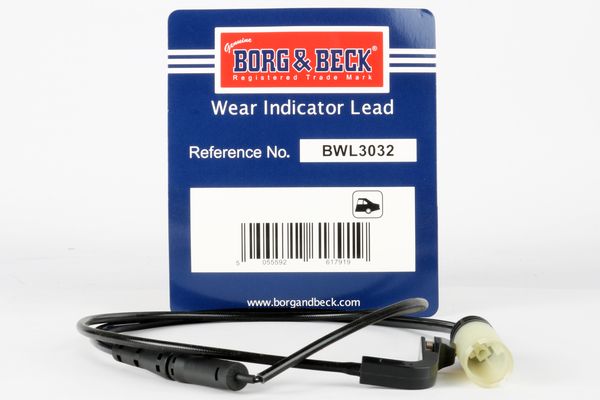 BORG & BECK figyelmezető kontaktus, fékbetétkopás BWL3032