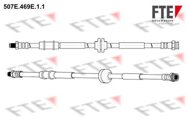 FTE fékcső 507E.469E.1.1