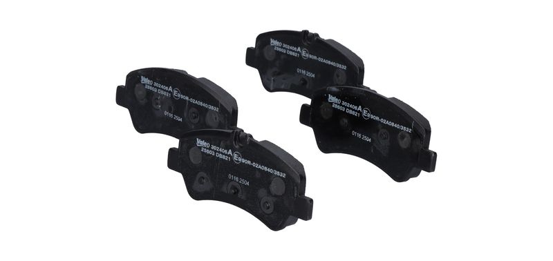 Sada brzdových destiček, kotoučová brzda 302406A