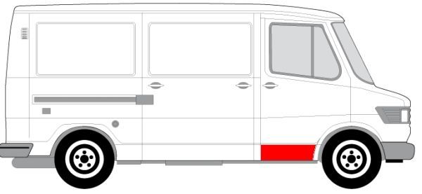 BLIC 6015-00-3545122K Interior Door Panel
