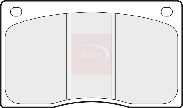 APEC Brake Pad Set, disc brake PAD585