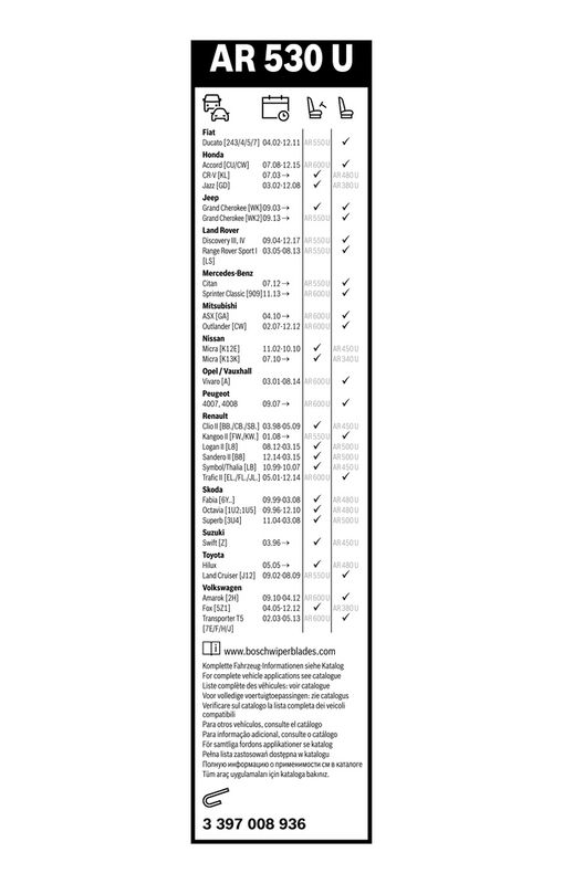 BOSCH 3 397 008 936 Wiper Blade
