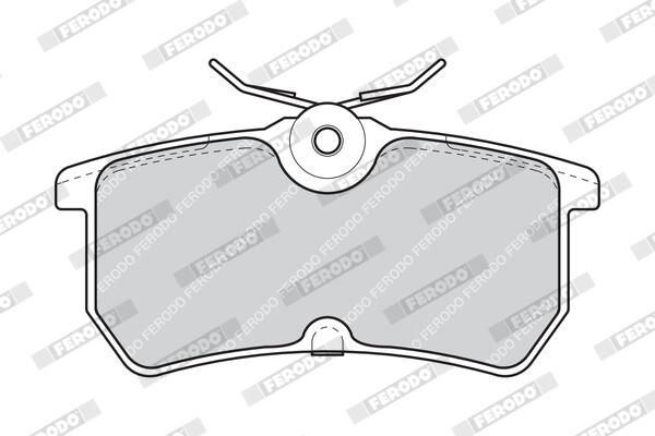 FERODO FDB1319 Brake Pad Set, disc brake