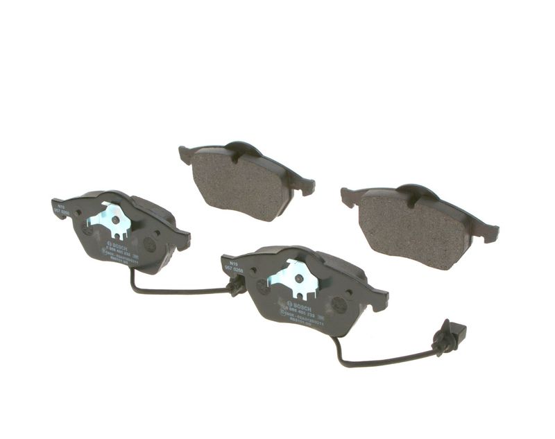 Set placute frana,frana disc 0 986 495 232 BOSCH