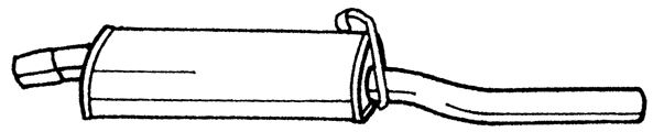 SIGAM 25605 - Rear Silencer