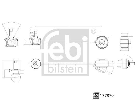 Õõtshoob, käändmik, FEBI BILSTEIN 177879