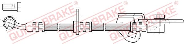 Гальмівний шланг, Quick Brake 80.902X