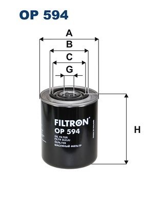FILTRON olajszűrő OP 594