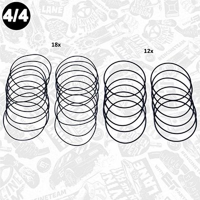 Product Image - Complete pakkingset, motor - TS0016 - ET ENGINETEAM