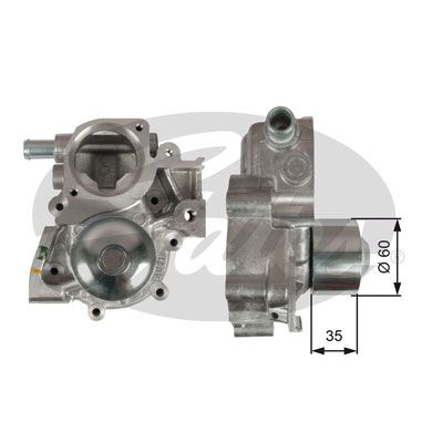 Помпа системи охолодження SUBARU Impreza 07-11 21111AA330