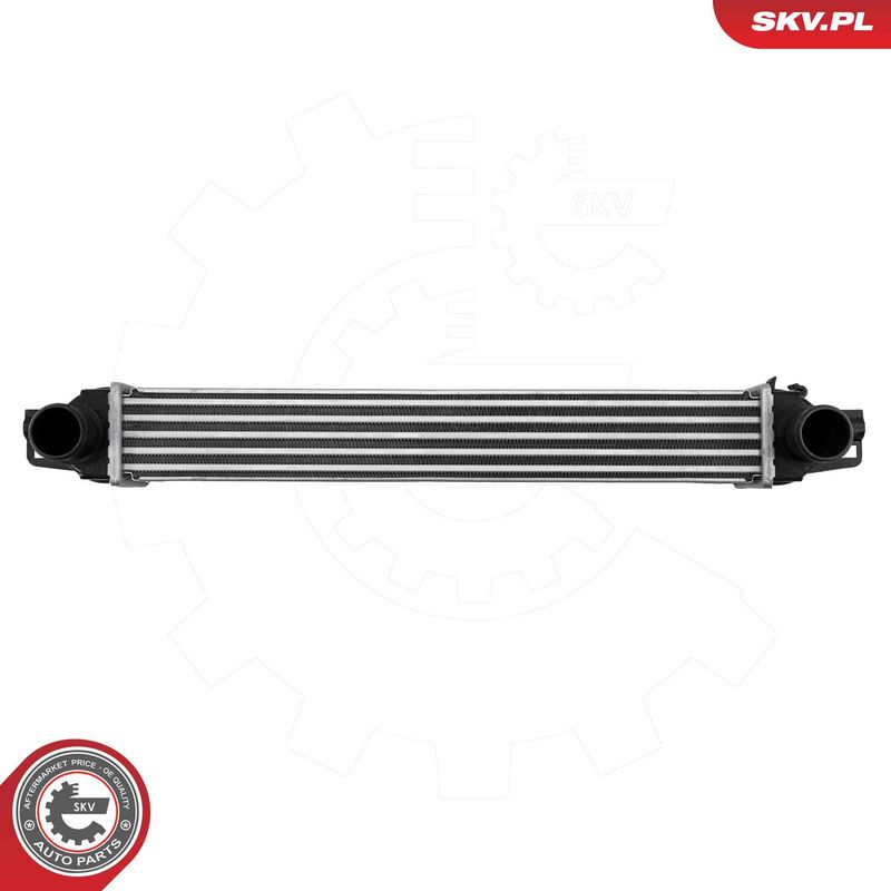 Kompressoriõhu radiaator, ESEN SKV 98SKV124