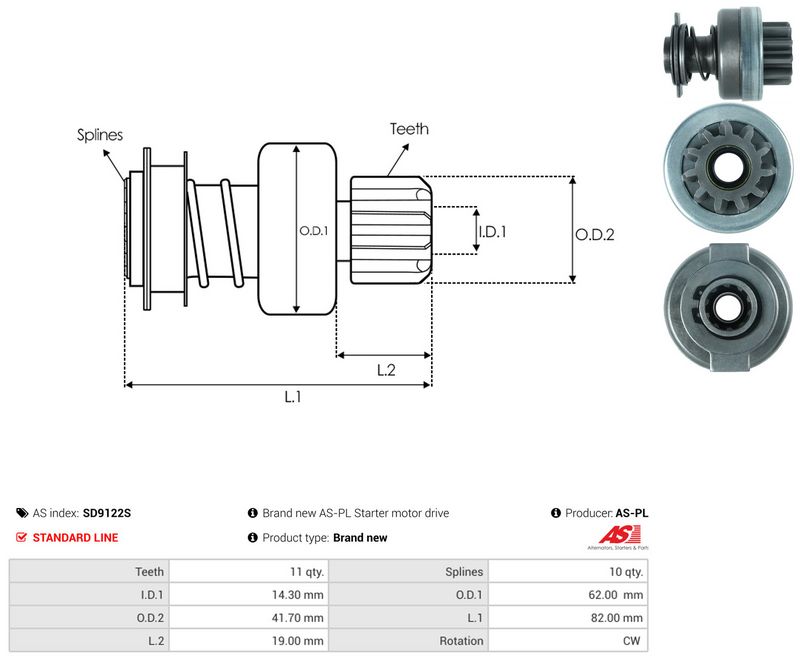 Vabajooks, starter, AS-PL SD9122S