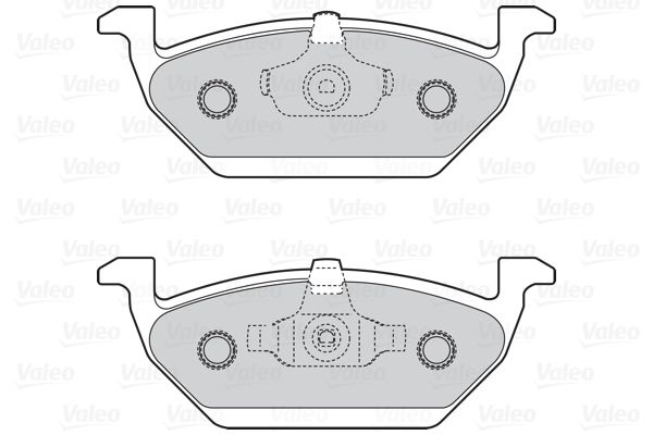 VALEO 302029 Brake Pad Set, disc brake