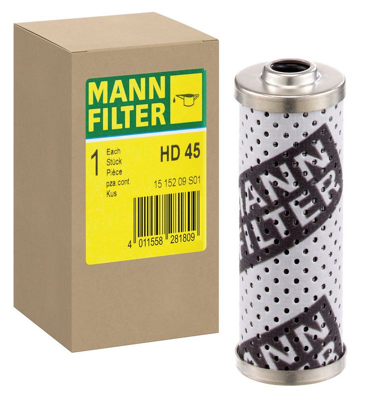 Filter, tööhüdraulika, MANN-FILTER HD 45