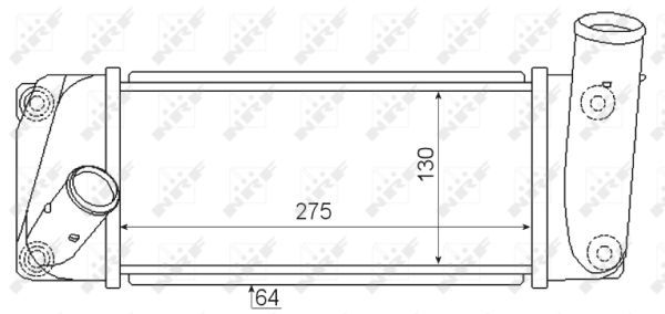 NRF 30347 Charge Air Cooler