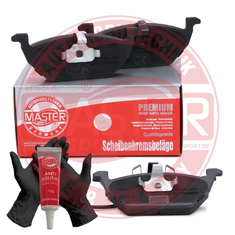 set placute frana,frana disc MASTER-SPORT GERMANY 13046071172N-SET-MS