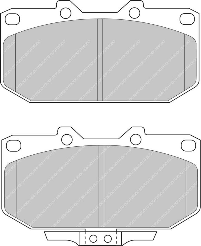 Bremsbelagsatz, Scheibenbremse
