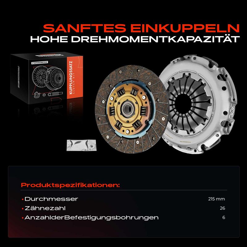 Frankberg 5481FB0037542 Clutch Kit