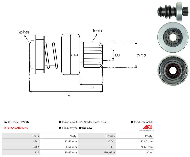 Vabajooks, starter, AS-PL SD9002
