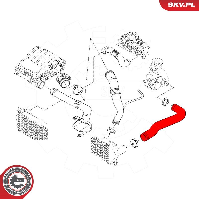 Laadimisõhu voolik, ESEN SKV 54SKV021