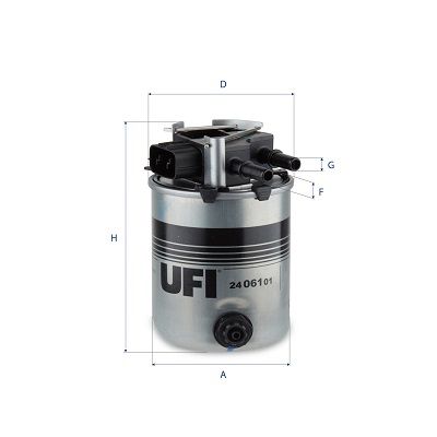UFI 24.061.01 Kuro filtras