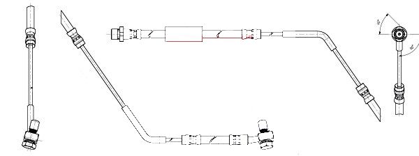 APEC Brake Hose HOS4532