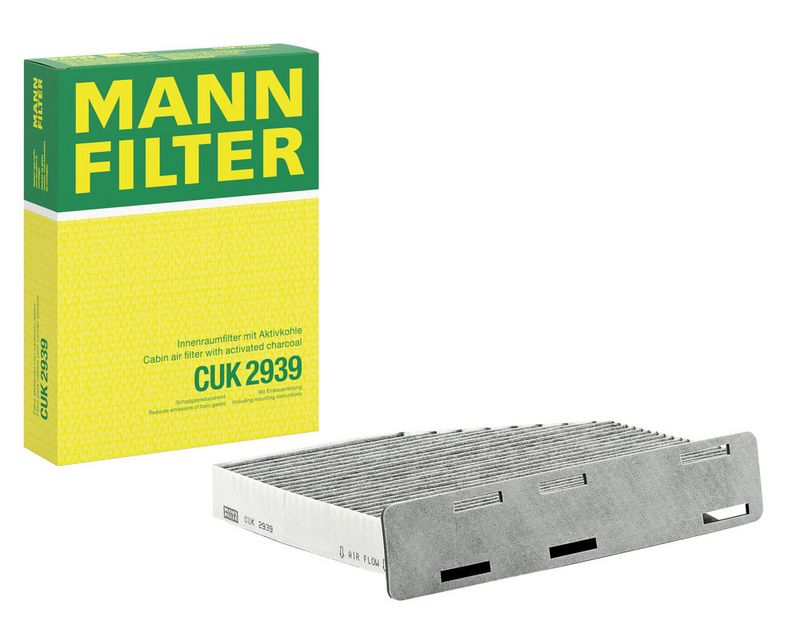 Filter, salongiõhk, MANN-FILTER CUK 2939
