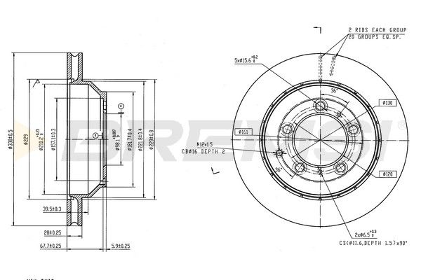 This part match OEM code: 9Y0615601A