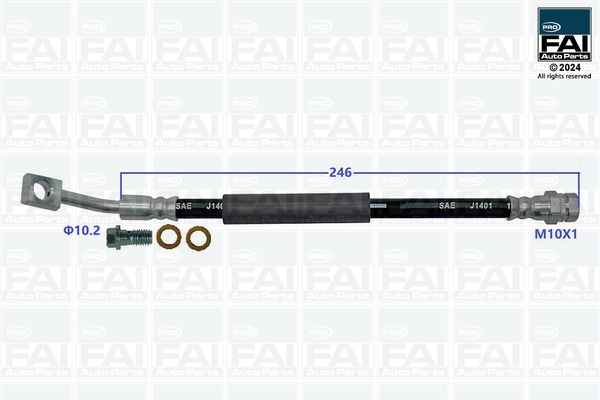 FAI AutoParts fékcső FPBH228