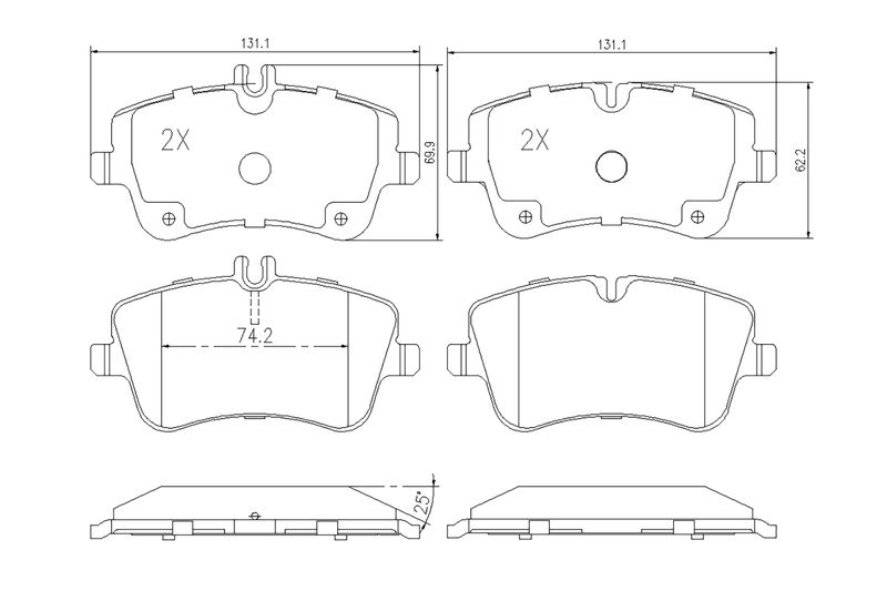 This part match OEM code: A0064206220