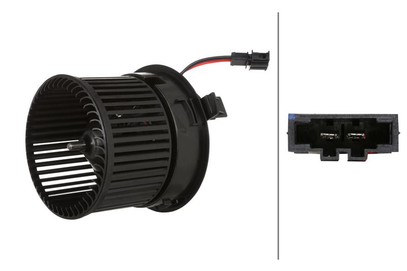 Ventilator, habitaclu HELLA 8EW 366 400-881