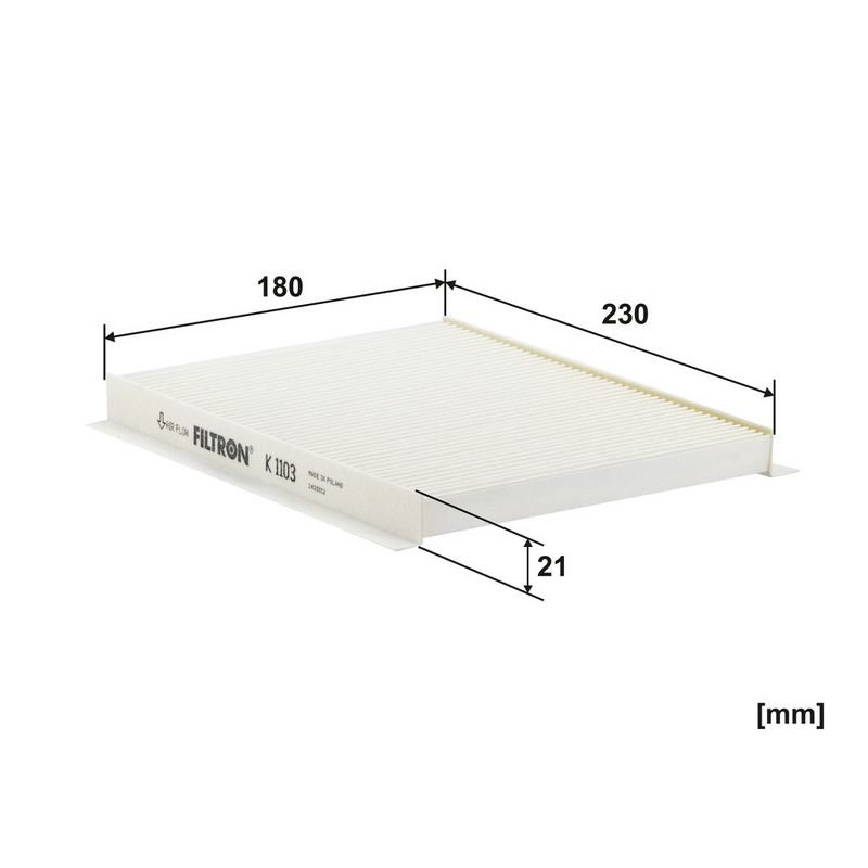 Filter, salongiõhk, FILTRON K 1103