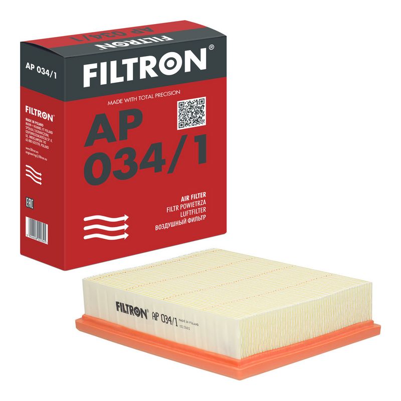 Õhufilter, FILTRON AP 034, 1