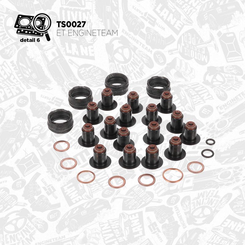 ET ENGINETEAM TS0027 Full Gasket Kit, engine