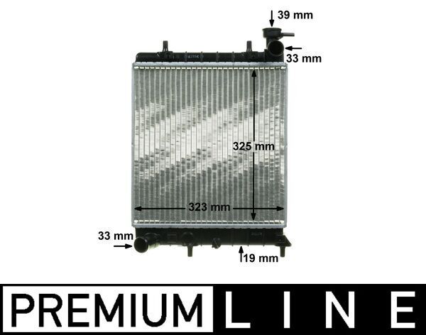 MAHLE Radiateur CR 1281 000P