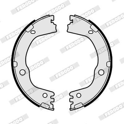 FERODO FSB4198 Brake Shoe Set, parking brake
