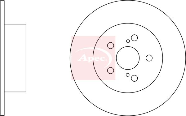 APEC Brake Disc DSK2287