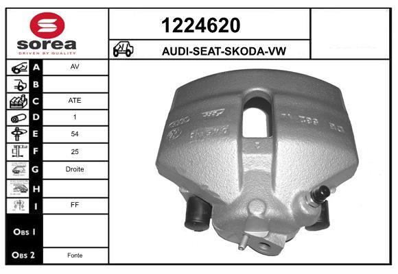 ETRIER DE FREIN - VAG AV