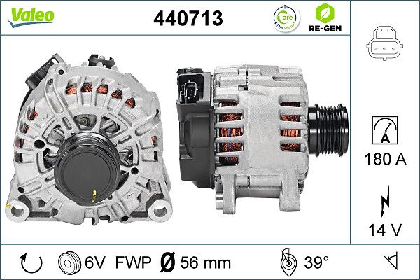 VALEO Dynamo / Alternator 440713