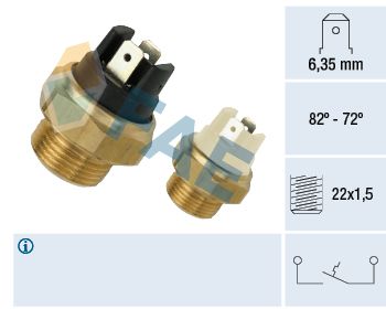 Interrupteur+température+ventilateur FAE 37380