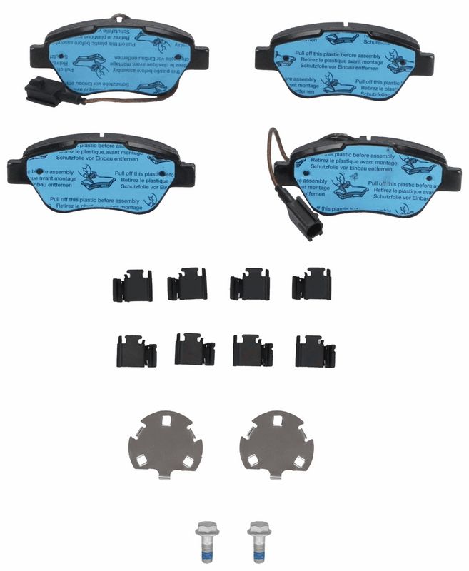 TRW GDB1891 Brake Pad Set, disc brake