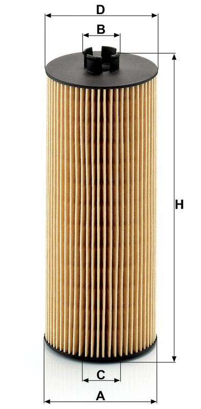 Õlifilter, MANN-FILTER HU 945, 3 x