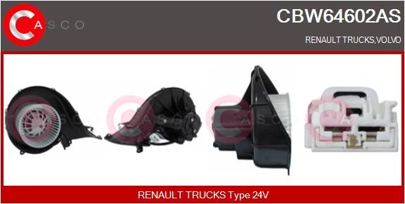 vnitřní ventilátor CBW64602AS