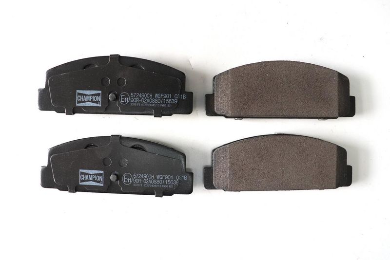Plaquettes+de+frein+à+disque CHAMPION 572490CH