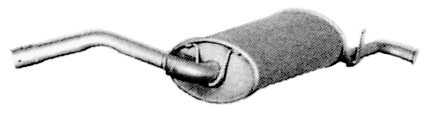Silenciador posterior