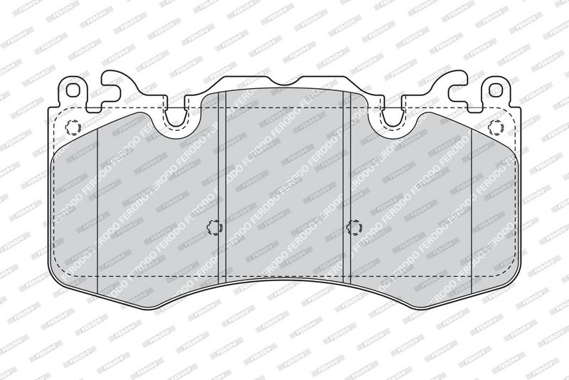 FERODO Plaquettes de frein à disque FDB4379