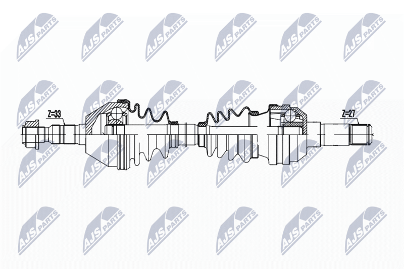 NTY hajtótengely NPW-PL-141