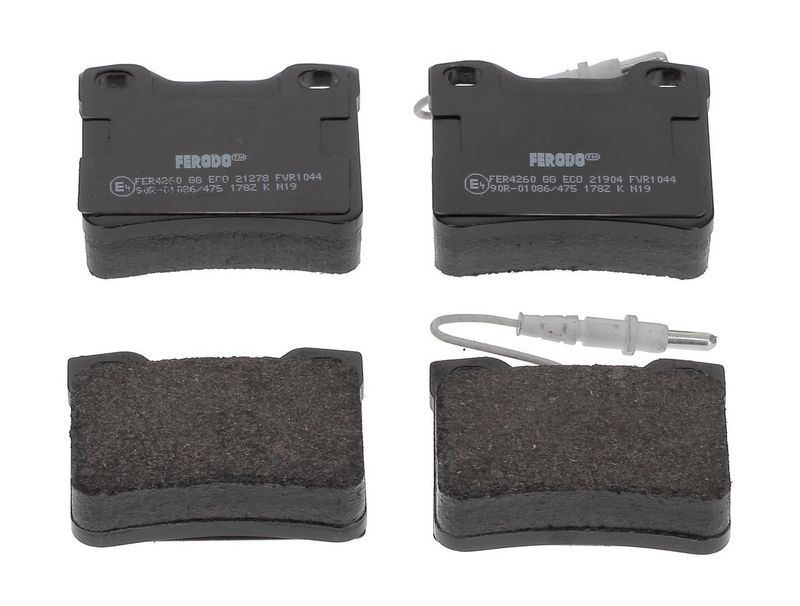 Plaquettes+de+frein+à+disque FERODO FVR1044