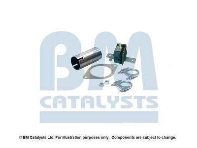 Montagesatz, Abgasanlage